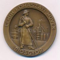 ~1970. Lenin Kohászati Művek Diósgyőr 1770 bronz emlékérem (50mm) T:AU