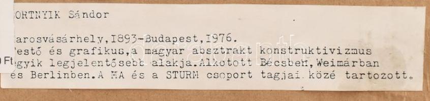 Jelzés nélkül: Bajuszos figura. Tus, papír. Dekoratív üvegezett fakeretben. Hátoldalán utólagos Bort...