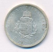 1936. 2P Ag "Liszt" T:AU,XF patina 
Adamo P7.3