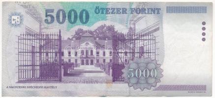 1999. 5000Ft "BC 6543969" T:F fo. 
Adamo F57.2