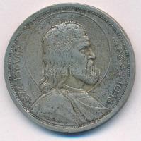 1938. 5P Ag &quot;Szent István&quot; T:XF patina Adamo P8.1