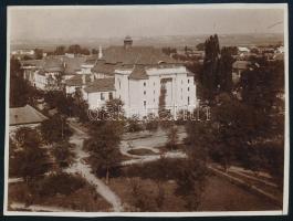 cca 1910-1930 Budapest, Csepel, kultúrház, fotó, 8,5×11 cm