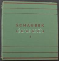 Csavaros Schaubek albumfedél zöld színben