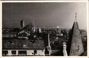 Nagykároly, Carei; látkép a római katolikus templommal / general view with the Roman Catholic church