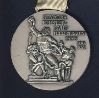 NSZK 1975. "Senator Forsterlauf - Illertissen" érdemérem T:2 szalaggal