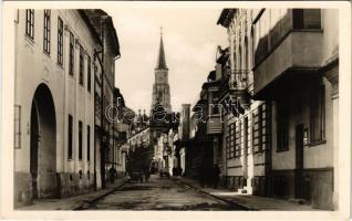 Kolozsvár, Cluj; Szentegyház utca / street