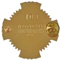 1996. "Igazolt Magyar Szabadságharcos Szövetség / A helytállásért" aranyozott, zománcozott...