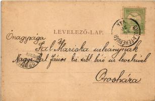 1902 Gyulafehérvár, Karlsburg, Alba Iulia; K.u.k. Offiziers Pavillon / Tiszti pavilon. Atelier Bach ...