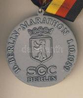 NSZK 1989. "Marathon - Berlin" érdemérem T:2 szalaggal