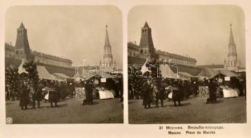 cca 1910 61 db vegyes sztereófotó, 8,5×18 cm