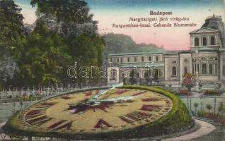 Budapest XIII. Margitszigeti járó virág-óra