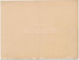 Tátra, Magas-Tátra, Vysoké Tatry; Strbské pleso / Csorba-tó és villamos / lake and tram (18,2 x 13,8...