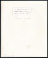 1938 Kassa látképe, előtérben a színházzal és magyar katonákkal, Vadas Ernő (1899-1962) fotóművész p...