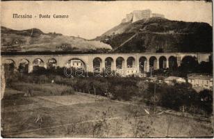 Messina, Ponte Camaro, Forte Gonzaga / railway bridge, bastioned fort