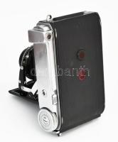 Voigtlander Bessa 46 fényképezőgép, Voigtlander Heliar 1:3.5 objektívvel, sérült bőr tokban