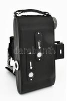 Belca Belfoca fényképezőgép, Meritar 1:4.5 f=105mm objektívvel, bőr tokban