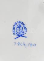 Herendi Viktória mintás fogpiszkálótartó, kézzel festett, jelzett, hibátlan, 8×5 cm, m: 6 cm