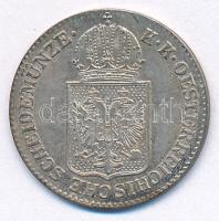 Ausztria 1849A 6kr Ag T:XF patina Austria 1849A 6 Kreuzer Ag C:XF patina Krause KM#2200