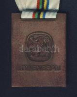 NSZK 1983. "Müncheni maraton" érdemérem T:2 szalaggal