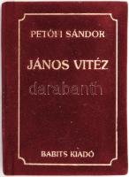 Petőfi Sándor: János vitéz. Bp., é.n. Babits kiadó, 1990, kiadói bársony kötésben, minikönyv, jó állapotban