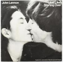 John Lennon / Yoko Ono - (Just Like) Starting Over / Kiss Kiss Kiss. Vinyl, 7", Single, Stereo, 45 RPM, Pepita, Magyarország, 1981. VG