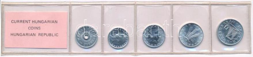 1990. 2f-50f (5xklf) forgalmi sor fóliatokban T:UNC a fóliatok középen megtört Adamo FO23