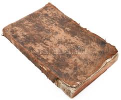 Pray [György], Georgius: Annales Veteres Hunnorum, Avarum, et Hungarorum, ab anno ante natum Christum CCX. ad annum Christi CMXCVII. Deducti ac maximam partem ex orientis, occidentisque rerum scriptoribus congesti, opera et studio Georgii Pray. [Bécs] Vindobonae, 1761. Sumptibus Hermanni Iosephi Krüchten. [8] + 368 A jezsuita szerzetes Pray György a XVIII. századi magyar történetírás egyik kiemelkedő alakja, munkája az addig ismert magyar őstörténeti források összefoglalása. Az író e művében a hun-magyar-avar folytonosság hagyományos elméletét. 3 szövegközti térképpel, a kihajtható térkép melléklet hiányzik. Koprabeli, erősen sérült egészbőr kötésben. Folio