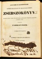 Farkas Elek: Legujabb és legtömöttebb német-magyar és magyar-német zsebszókönyv I-II. köt. A magyar ...