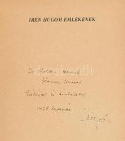 Vécsey Leó: Száműzött szív. DEDIKÁLT! Bp., 1938, Cserépfalvi. Szűr-Szabó József avantgarde illusztrá...