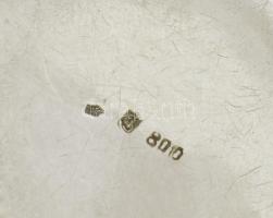 Ezüst(Ag) keresztelőpohár, jelzett, m: 7,5 cm, nettó: 39,7 g