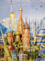 Jótékonysági árverés: Magyar rekorder, 42 000 darabos, a világot ábrázoló puzzle kirakott állapotban...