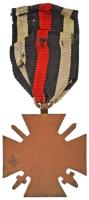 Német Harmadik Birodalom 1934. "Frontharcos Érdemkereszt 1914-1918" bronzozott Fe kitüntet...