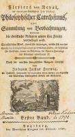 Johann Justus Herwing: Flexiers von Reval, der ehemaligen Gesellschaft Jesu Pristers, Philosophische...