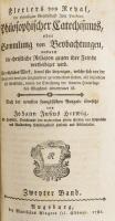 Johann Justus Herwing: Flexiers von Reval, der ehemaligen Gesellschaft Jesu Pristers, Philosophische...
