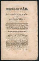 1840 Pest, Az Orvosi Tár 4 db száma