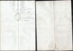 1944 Bp., Római Szentszék Apostoli követe által kiállított Schutzpass hitelesített másolata + a magy...