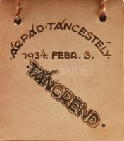 1934 Cserkész táncrend