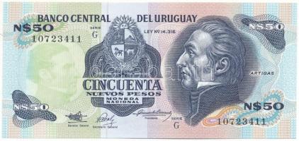 Uruguay DN (1989) 50P G 10723411 T:I  Uruguay ND (1989) 50 Pesos G 10723411 C:UNC  Krause P#61A