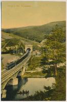 Brno, Brünn; Jihomoravský kraj, Mor. Svycarska / South Moravian Region, train, locomotive, railway tunnel between Brno and Blansko. Ascher & Redlich