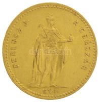 1869GYF Dukát Au "Ferenc József" Gyulafehérvár (3,52g/0.986) T:XF karc / Hungary 1869GYF D...