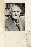 1980-1982-1998 László Gyula (1910-1998) régész-történész, képzőművész részére (3 db), és Dienes Istv...