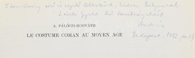 1980-1982-1998 László Gyula (1910-1998) régész-történész, képzőművész részére (3 db), és Dienes Istv...