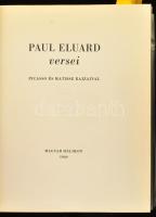 Paul Eluard versei. Picasso és Matisse rajzaival. Fordította: Illyés Gyula, Rónay György, Somlyó Gyö...