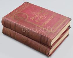 A magyar katona vitézségének ezer éve I-II. kötet. Szerk.: Pilch Jenő. Horthy Miklós, József kir herceg tábornagy, Gömbös Gyula bevezető soraival. Berkó István, Gyalókay Jenő, Markó Árpád, Pilch Jenő. Bp.,[1933],Franklin-Társulat, XVI+484 p.+6 t. (2 színes.)+506 p.+4 t.(2 színes.) Kiadói aranyozott egészvászon-kötés, restaurált, javított példány, kopott, foltos borítóval, a borító sarkain fém sarokvédőkkel, javított gerincekkel és kötésekkel, a I. kötet gerincén kis sérüléssel, néhol foltos lapokkal, néhány javított lappal, az I. kötetben egy lap sarkán hiánnyal (479/480.)