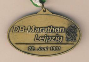 Németország 1991. "Lipcsei maraton" érdemérem T:2 szalaggal