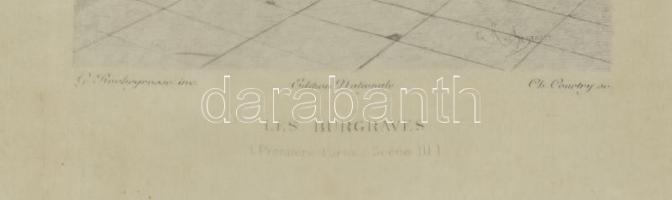 Georges Antoine Rochegrosse (1859-1938) után, Ch. Courtry metszése: Illusztráció Victor Hugo Les Bur...