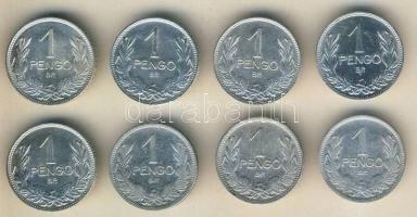 1926-1939. 1P (8x) 5klf évszámmal T:2,3