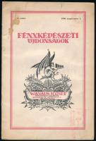 cc 1928-1940 fényképészeti és filmberendezési nyomtatvány, össz. 3 db: 1928. január 1., Fényképészet...
