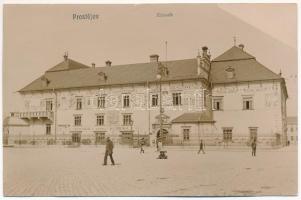 Prostejov, Prossnitz; Zámek, Hospoda u Krále Jecmínka / square, hotel, photo. J. Horák fotograf