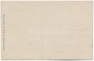 Prostejov, Prossnitz; Námestí Frant Josefa. Johann Hillebrandt, F. Kytka, E. Karásek, Expositur des ...